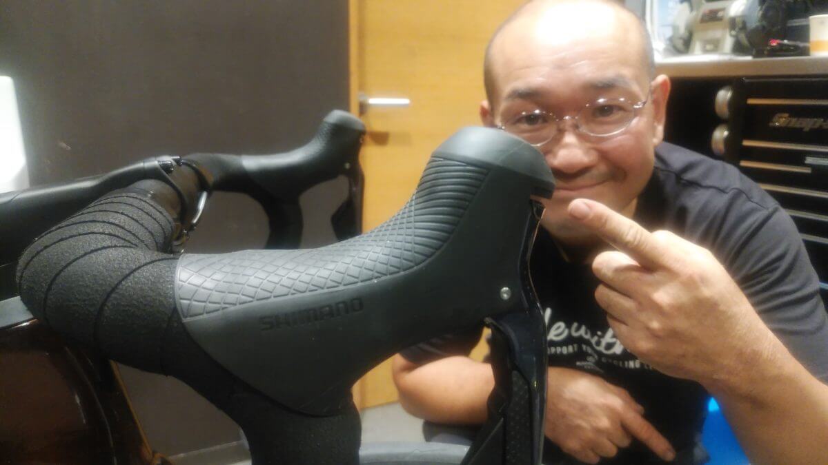 ロードバイクのstiレバー 4種 Kamihagi Cycle