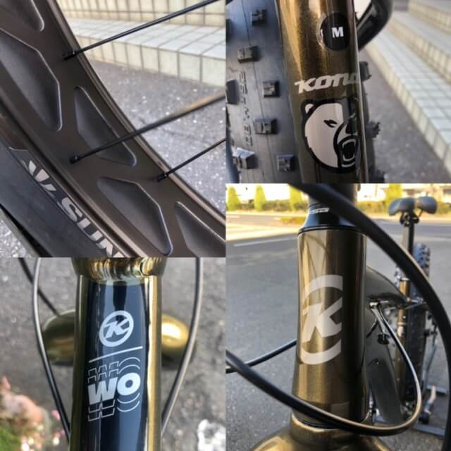 Mtb王国カナダメーカー Kona これぞファットバイク Kamihagi Cycle