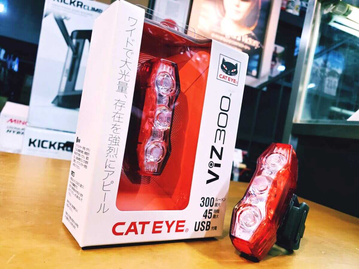 CAT EYE ViZ300 USBテールライト 300ルーメン ViZ300 | 製品情報 | CATEYE（キャットアイ）